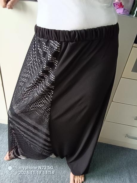 Harémky-nasrávačky kalhoty+overal zn."mat.", 