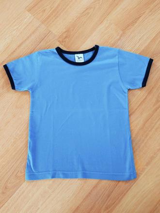 Tričko triko zn. adler - modré, vel. 134, 134