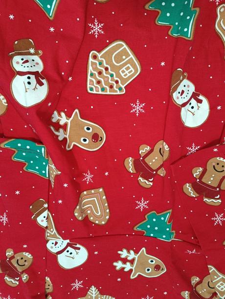 Vánoční šaty s perníky 110/116 lindex, 110