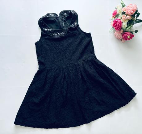 Ob/ šaty černé společenské krajkové - v.11 let nex, next,146