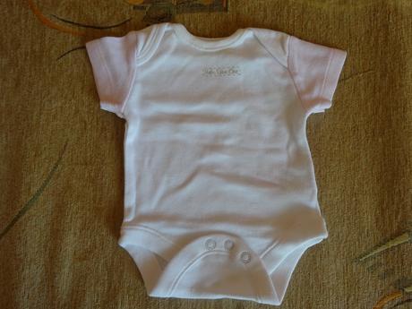 2x body s kr. r. bílé pro nejmenší, vel. 50, f&f,50