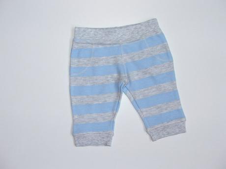 J1061 pruhované tepláky vel. 62, f&f,62