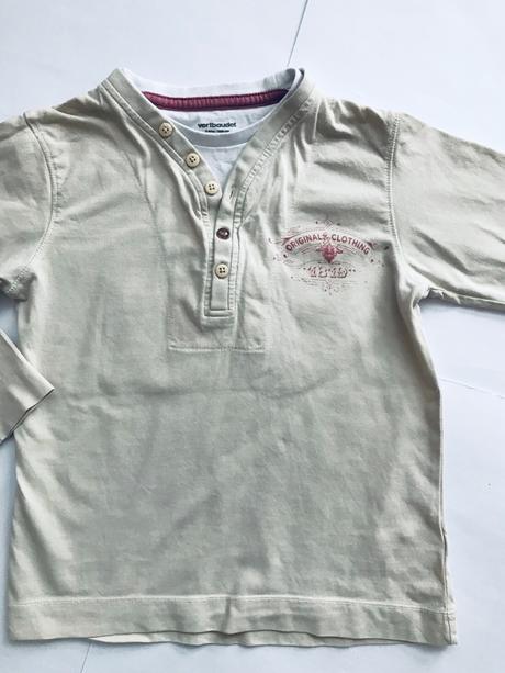 Triko béžové - v.4/5 let, vertbaudet,110