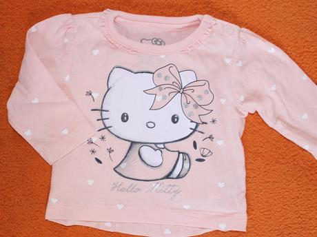Ad210. tričko s hello kitty 3-6 měs., early days,68