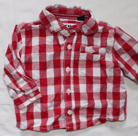 Au76. košile chlapecká 3-6 měs., next,68