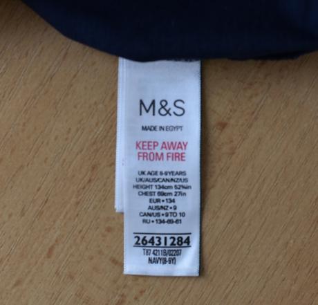 Tričko vel. 8 - 9 let, marks & spencer,134