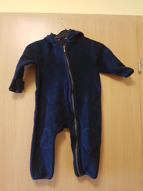 Overal značky living crafts, velikost 9-12 měsíců., 74