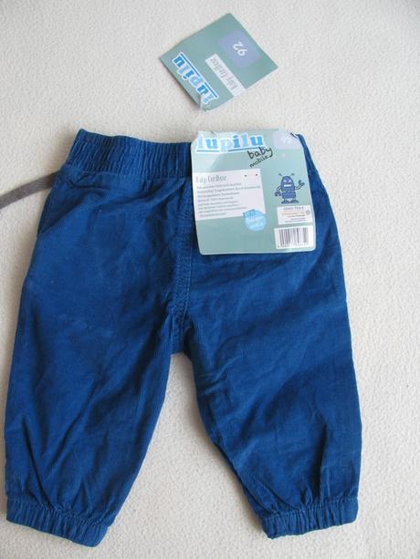 Manšestrové kalhoty-vel.2-3 měs., lupilu,62