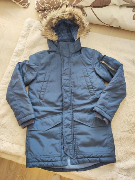 Zimní kabát vel. 146, h&m,146