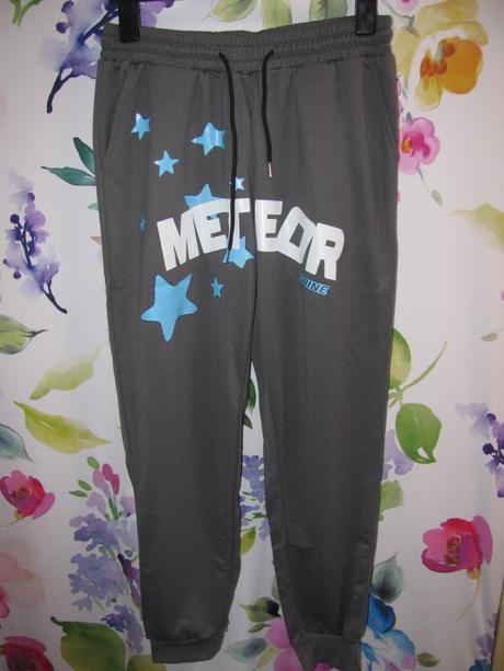 Pružné šedé tepláky, unisex, m