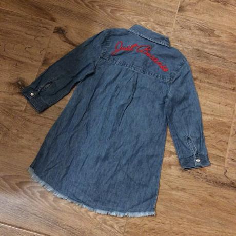 Bavlněné celo propínací košilové šaty, matalan,104