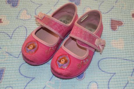 Textilní balerínky, bačkorky, disney, sophia first, disney,25