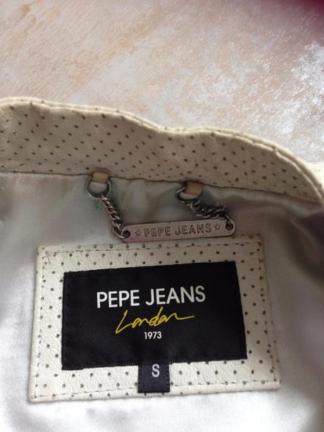 Bomber kožená bunda šedá pepejeans london vel.s,36, pepe jeans,s