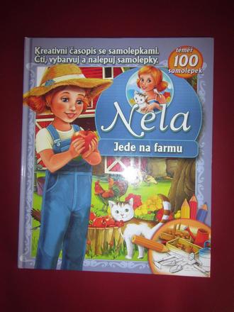 Nela jede na farmu-omalovánky, 