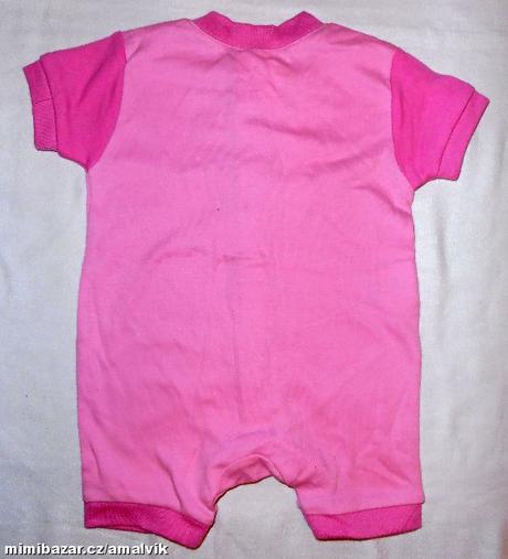 E119. sladce růžové body s nohavičkou a zajičkem, ladybird,56