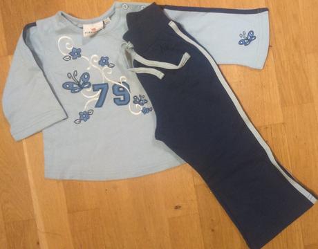 Tepláková suprava motýlek - 86/92, 86