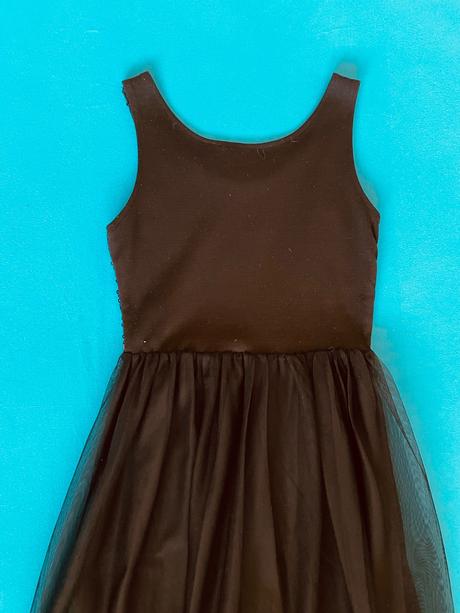 Šaty s flitry 8-10 let, h&m,140