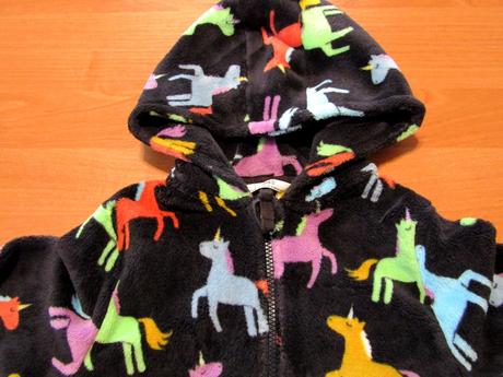 Heboučký overal s jednorožci vel 116, marks & spencer,116