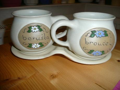 Hrnek hrneček pro zamilované beruška brouček,