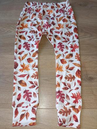 Legíny s listy, tepláčky 98 lovebee, 98