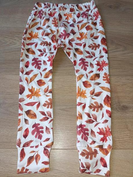 Legíny s listy, tepláčky 98 lovebee, 98