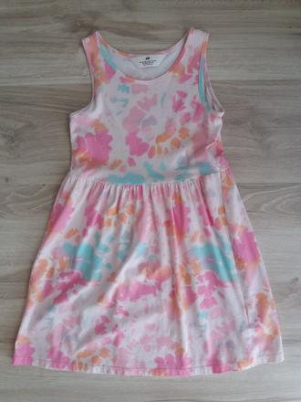 Letní šaty vel.122/128, h&m,122