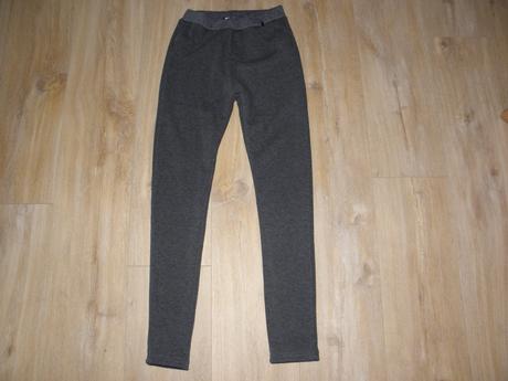 Dívčí šedé termolegíny zn. kugo vel.158, kugo,158