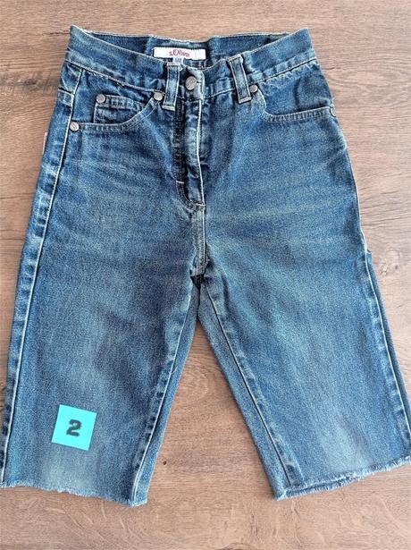 Kraťasy riflové 122-128, tcm,122