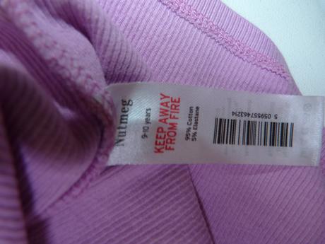 Bavlněné žebrované tričko vel. 140, nutmeg,140