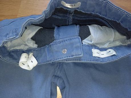 Slim džínsy v motorkárskom štýle, kik,158