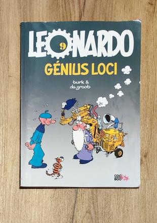 Komiks leonardo génius loci,