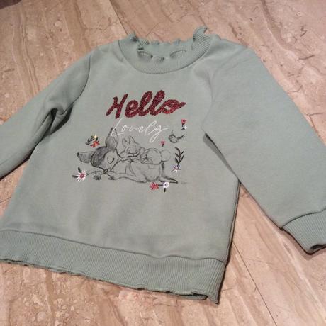 Mikina s kolouškem ,,bambi" zn. disney, disney,86