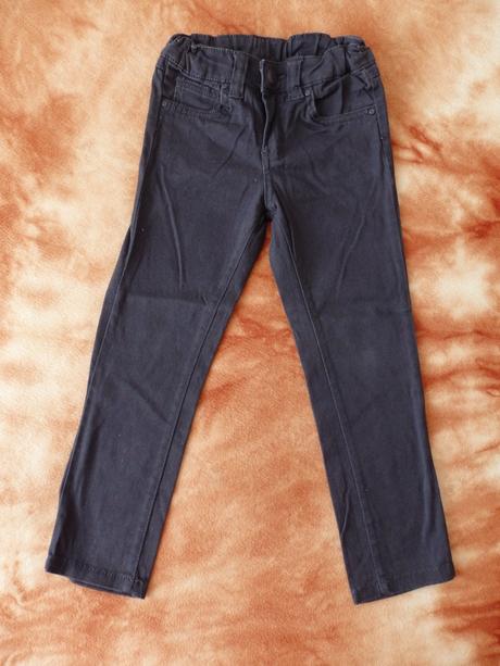 Šedočerné kalhoty s regulací v pase, dopodopo,110