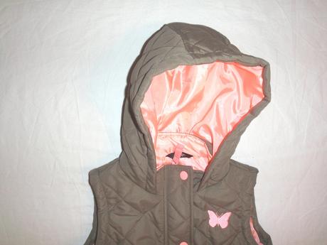 Luxusní zimní khaki prošívaná vesta, george,122