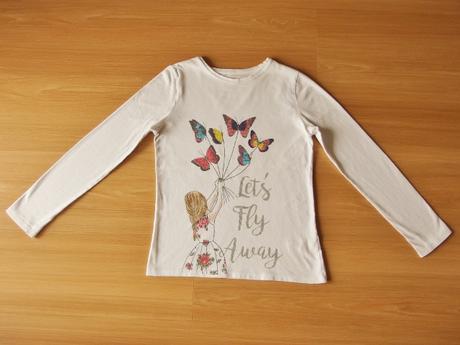 Tričko / triko dlouhý rukáv zn. f&f v. 140-146, f&f,146