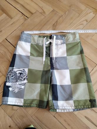 Zelené kraťasy vel. 122/128, h&m,122