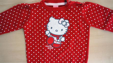 Svetr s hello kitty. zn. c&a. vel.74., c&a,74