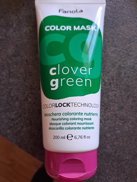 Color maska fanola 200ml zelená,