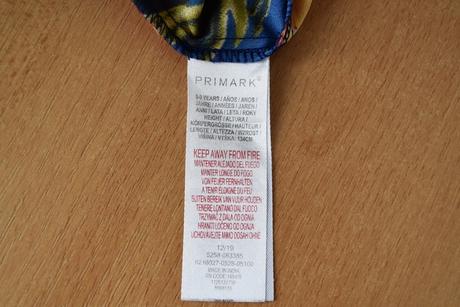 Letní overal vel. 8 - 9 let, primark,134