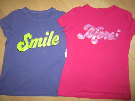 2 ks triček s nápisem 140/146, coccodrillo,140