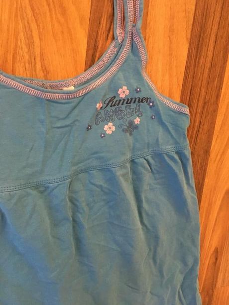 Modré letní šaty, vel 134/140, alive, 134