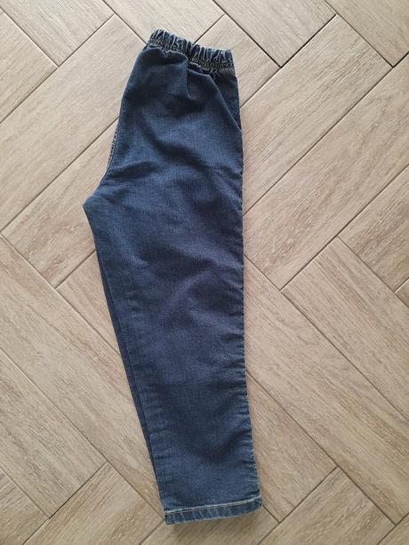 Riflové capri kalhoty/jegginy, evie,38