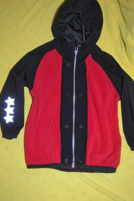 Luxusní podzimní/zimní bunda s mikinou 86/92, little things,92