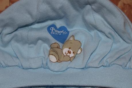 Dětská čepice, čepička medvídek obv. 31 - 35 cm, 50