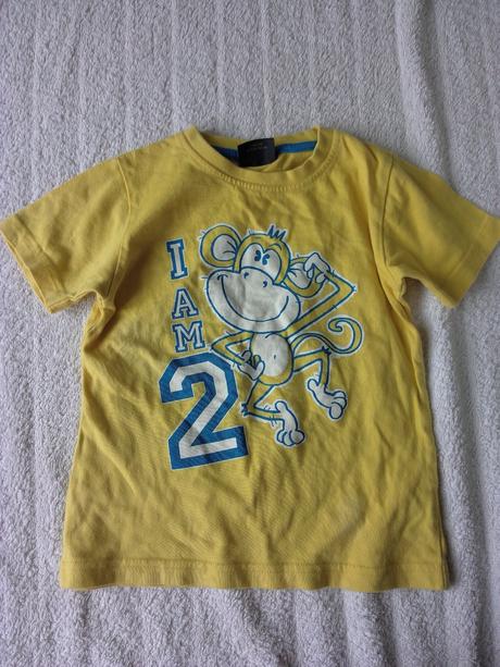 Tričko s opičkou jsou mi 2roky, next,92