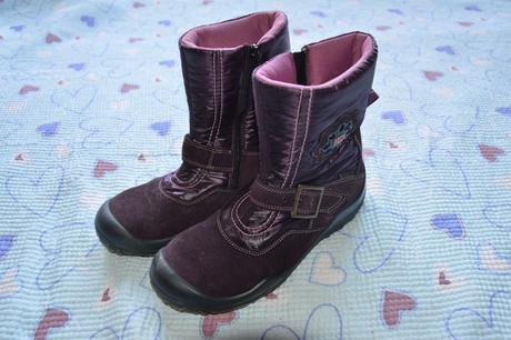 Zimní boty, kozačky na lítačku, elefanten,35