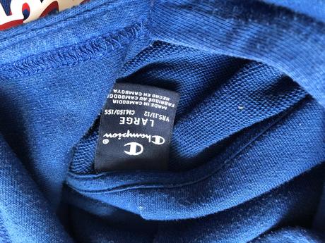 Mikina s kapucí champion velikost l - 152, champion,152