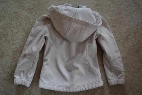 Bílá softshell bunda, 116