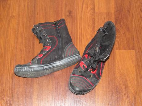 Kotníkové tenisky černé, 31