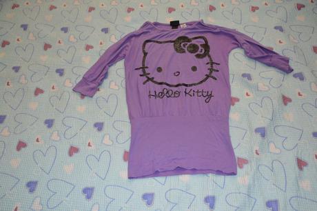 128 134 140 146 152 tunika s hello kitty, h&m,134